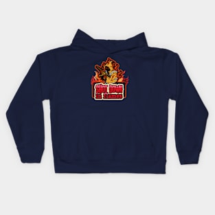 Music Shot Down In Flames Kids Hoodie